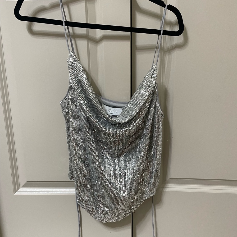 L’Academie the mazarine top in silver